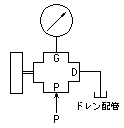 ASK株式会社　ドレン付プッシュ式ゲージバルブ PA